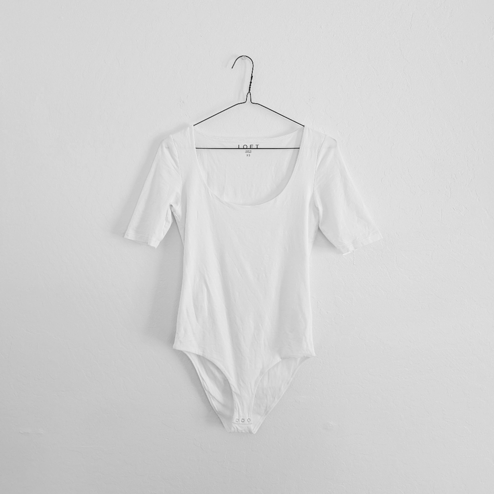 LOFT Elbow Sleeve Bodysuit